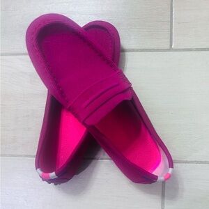 Rothy's Fuchsia Pink Loafers